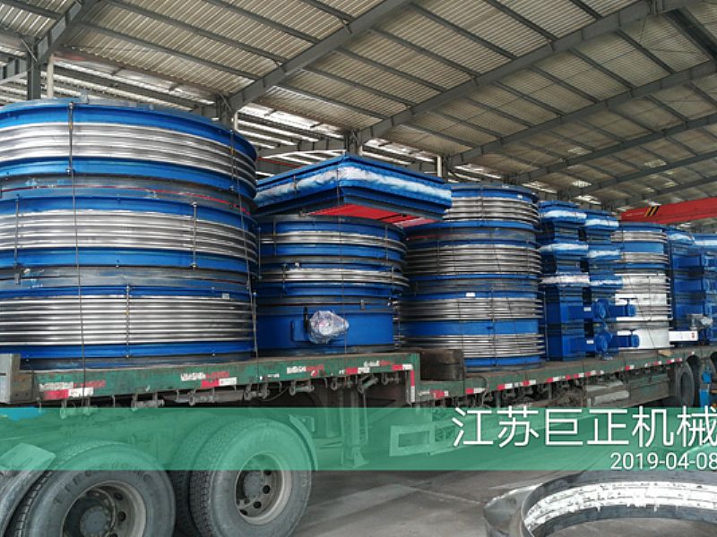 擋板門/非金屬膨脹節(jié)完工，準(zhǔn)備發(fā)往山東客戶